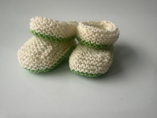 1 paar Baby Socken new born Wollmix Modell "Liam" homemade Schweizer Manufaktur